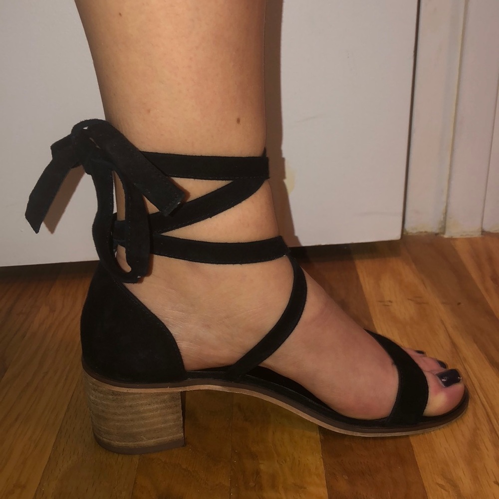 Steve Madden Womens Rizzaa Open Toe Wrap Sandle